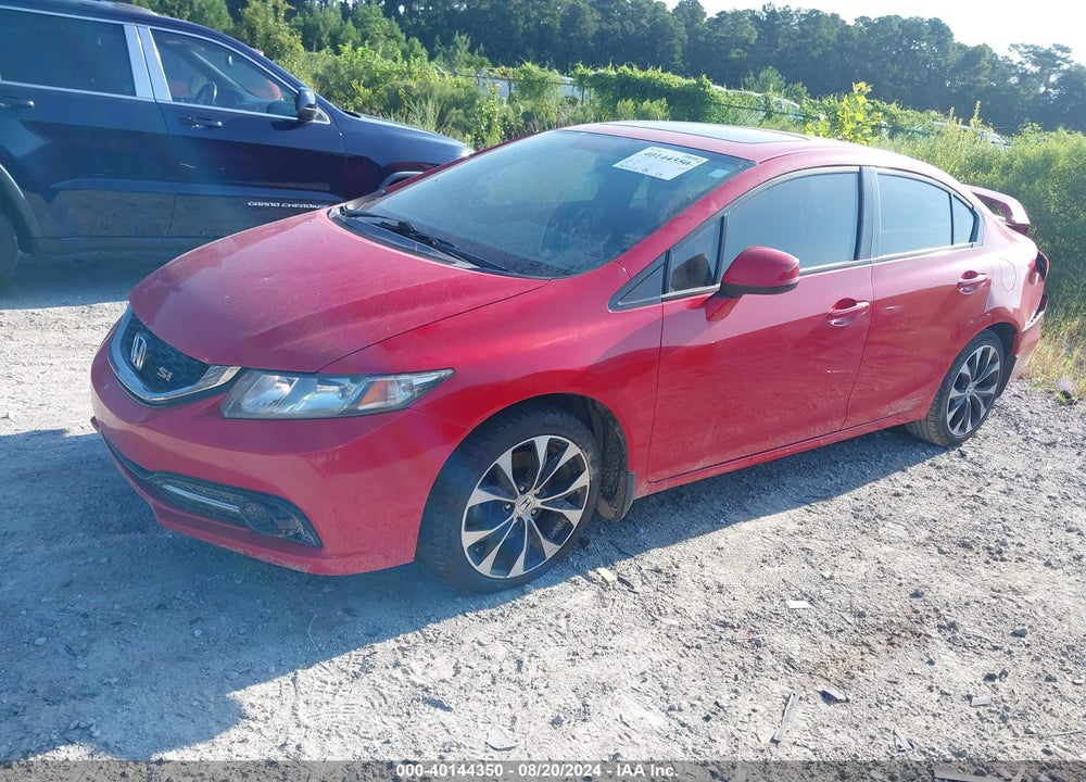 2013 HONDA CIVIC SI VIN: 2HGFB6E52DH703954