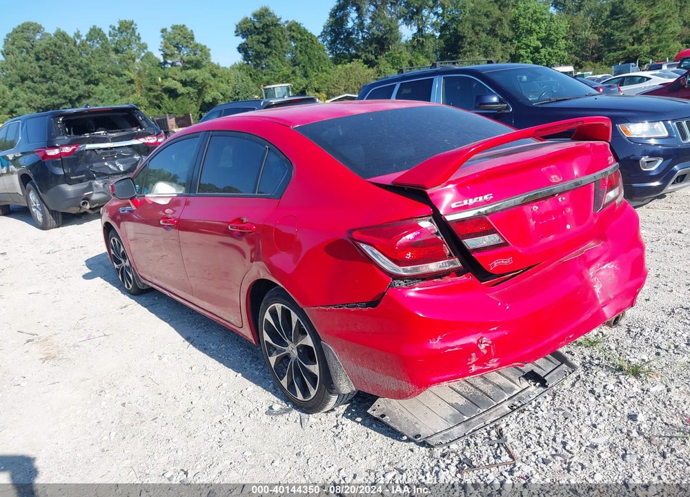 2013 HONDA CIVIC SI VIN: 2HGFB6E52DH703954
