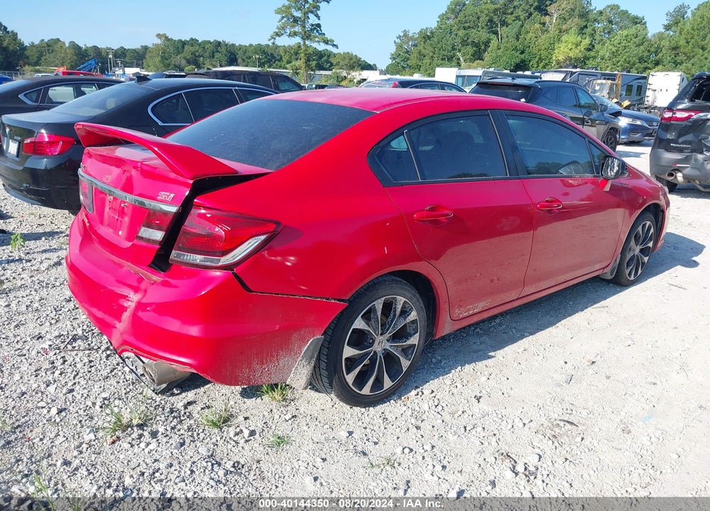 2013 HONDA CIVIC SI VIN: 2HGFB6E52DH703954