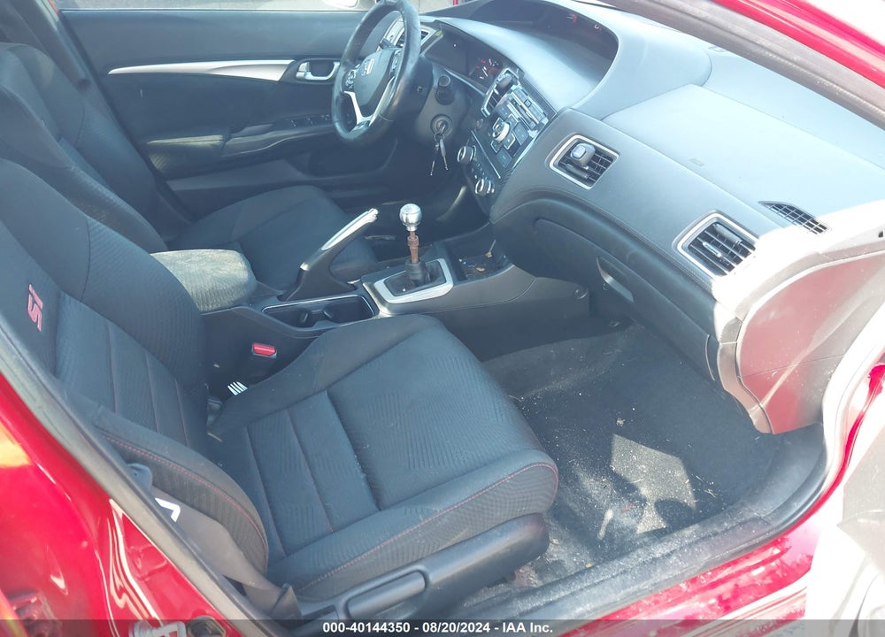 2013 HONDA CIVIC SI VIN: 2HGFB6E52DH703954