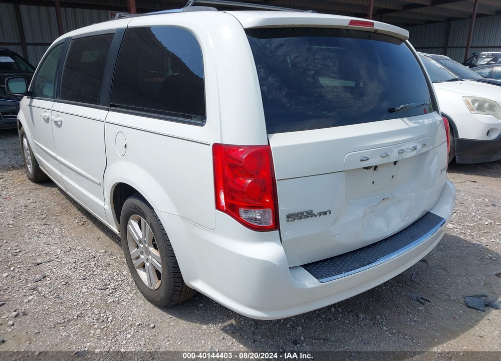 2011 DODGE GRAND CARAVAN CREW VIN: 2D4RN5DG8BR772173