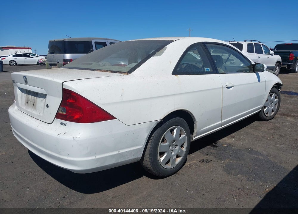 2002 HONDA CIVIC EX VIN: 1HGEM22902L037389