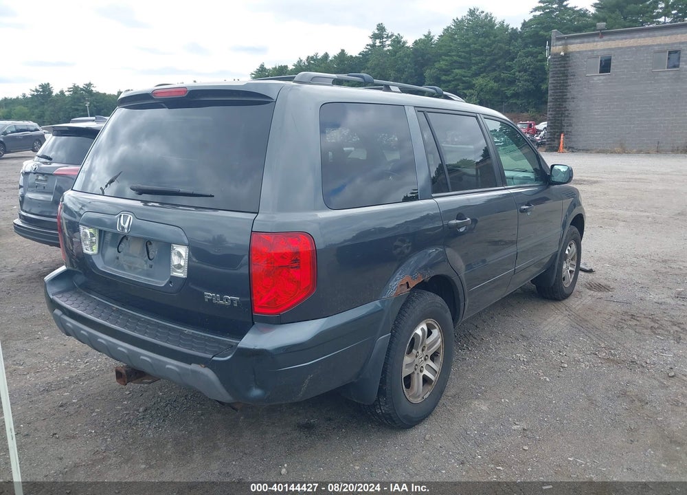 2005 HONDA PILOT EX-L VIN: 2HKYF18565H533116