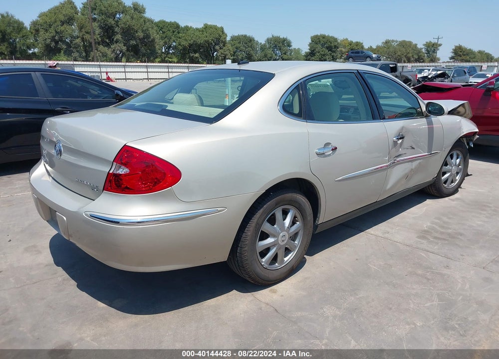 2009 BUICK LACROSSE CX VIN: 2G4WC582291265651