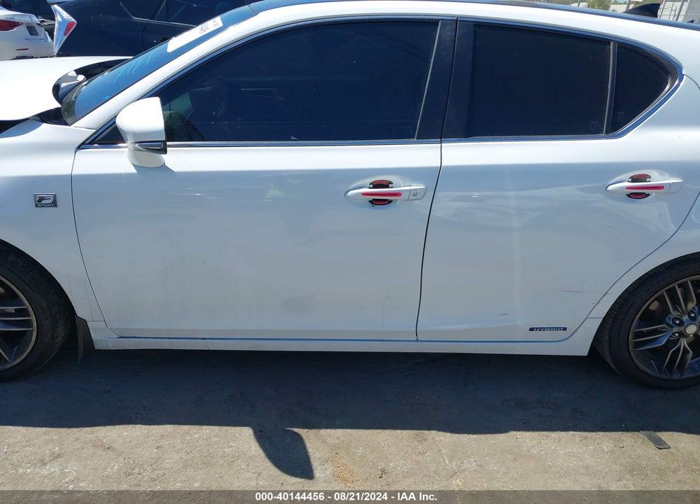 2015 LEXUS CT 200H VIN: JTHKD5BH7F2214184