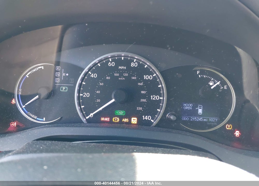 2015 LEXUS CT 200H VIN: JTHKD5BH7F2214184