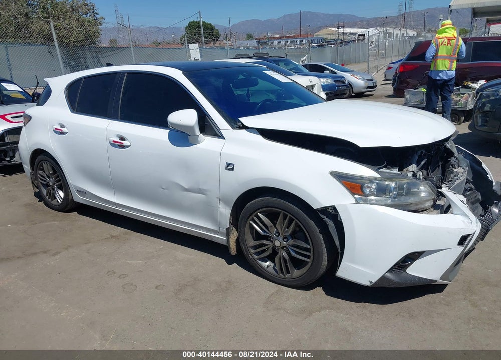 2015 LEXUS CT 200H VIN: JTHKD5BH7F2214184
