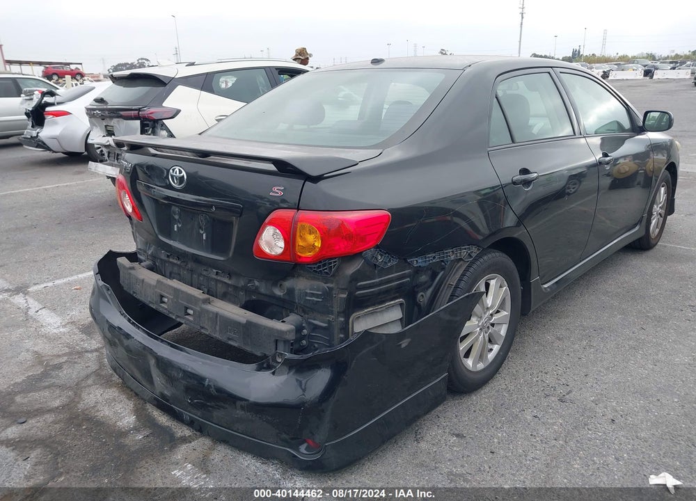 2009 TOYOTA COROLLA S VIN: 1NXBU40E49Z131966