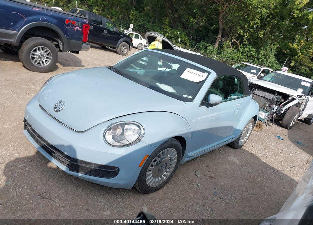 2013 VOLKSWAGEN BEETLE 2.5L VIN: 3VW5X7AT0DM826365