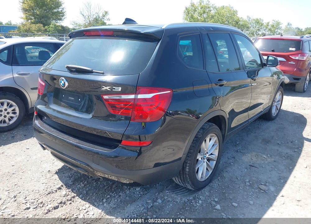 2016 BMW X3 XDRIVE28I VIN: 5UXWX9C55G0D65044