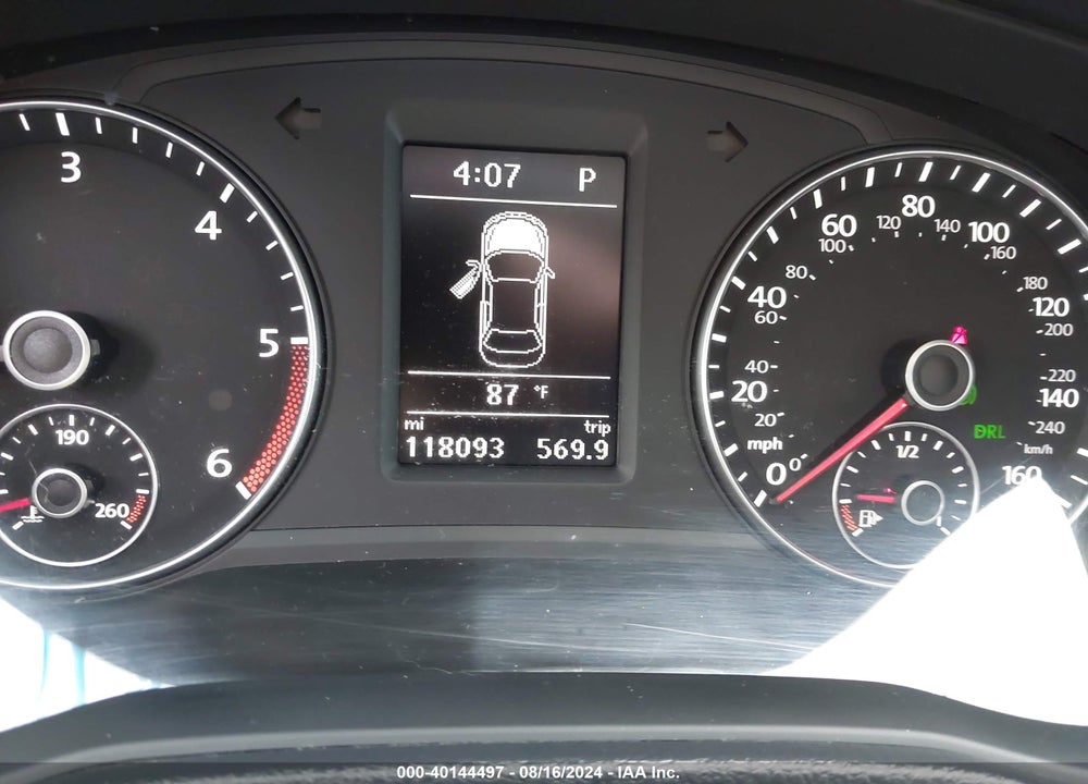 2013 VOLKSWAGEN PASSAT VIN: 1VWCN7A30DC018080