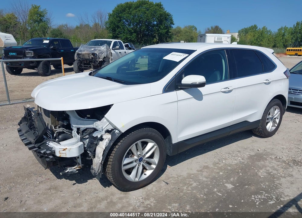 2015 FORD EDGE SEL VIN: 2FMTK4J9XFBC23015