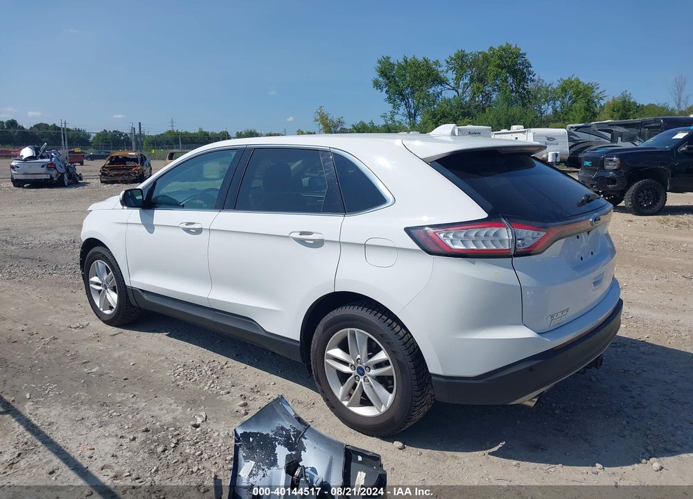 2015 FORD EDGE SEL VIN: 2FMTK4J9XFBC23015