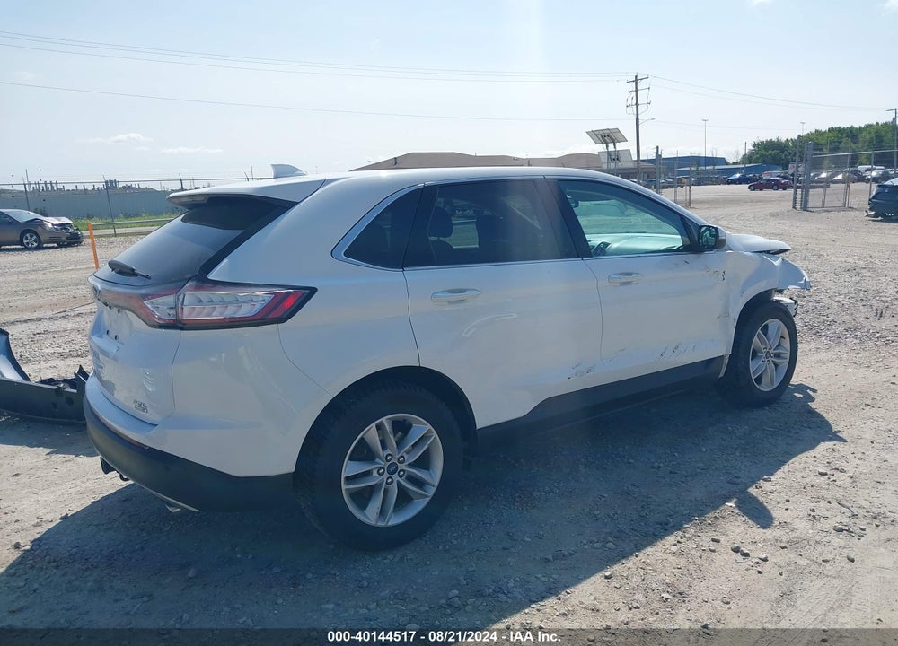 2015 FORD EDGE SEL VIN: 2FMTK4J9XFBC23015