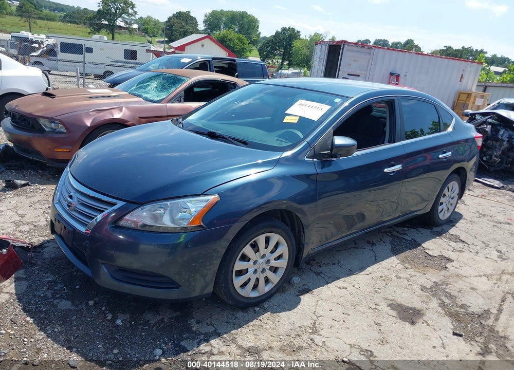 2013 NISSAN SENTRA VIN: 3N1AB7AP9DL708407