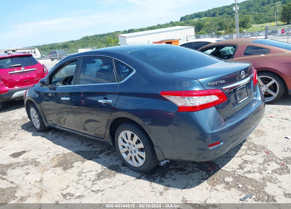 2013 NISSAN SENTRA VIN: 3N1AB7AP9DL708407