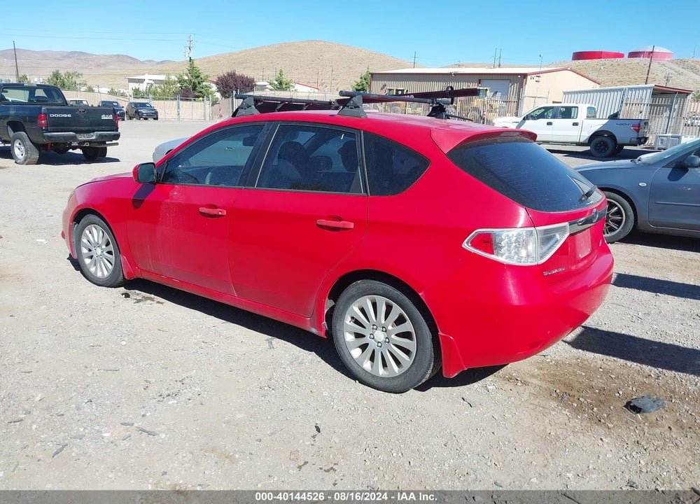 2008 SUBARU IMPREZA 2.5I VIN: JF1GH61618H814562