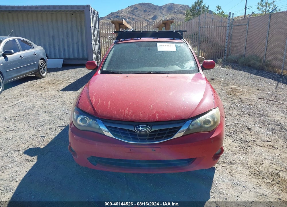 2008 SUBARU IMPREZA 2.5I VIN: JF1GH61618H814562