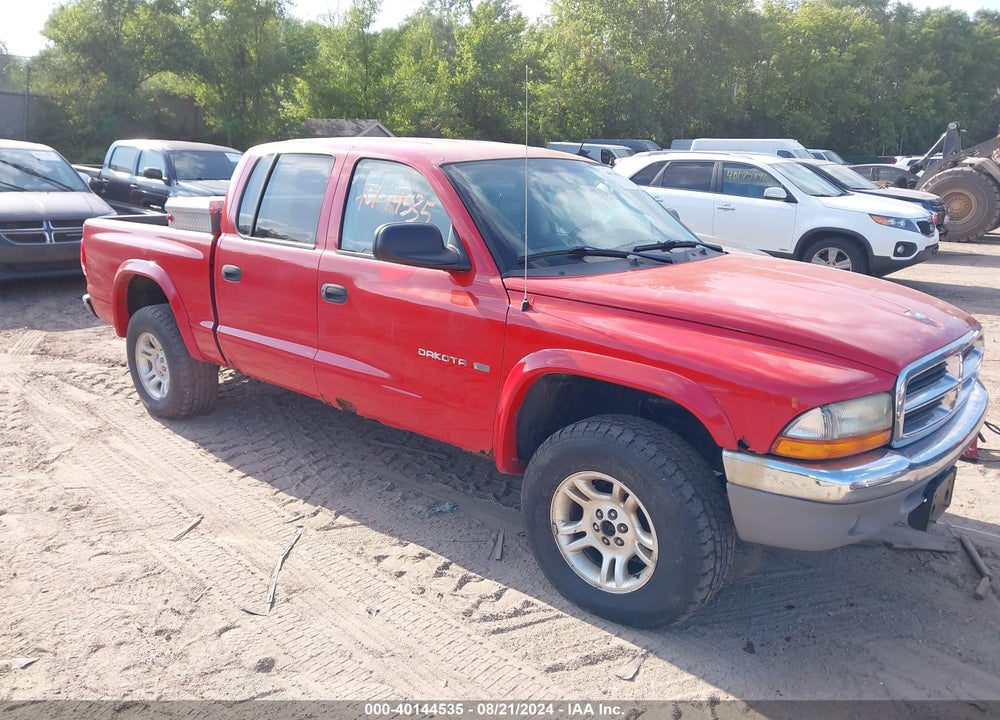 2002 DODGE DAKOTA SLT VIN: 1B7HG48N02S563577