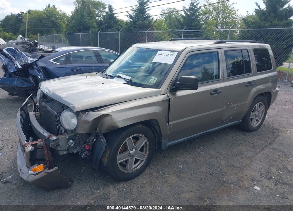 2007 JEEP PATRIOT VIN: 1J8FF28WX7D363043