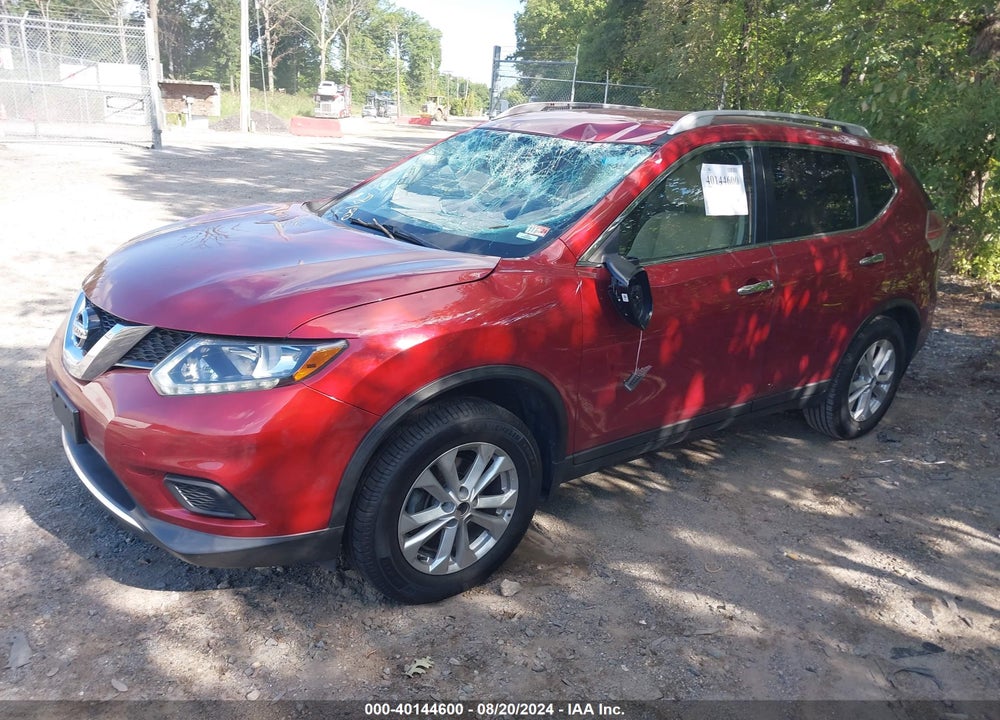 2016 NISSAN ROGUE SV VIN: KNMAT2MV8GP713646