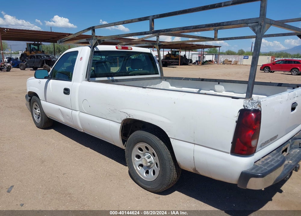 2005 CHEVROLET SILVERADO 1500 WORK TRUCK VIN: 1GCEC14V55Z274547