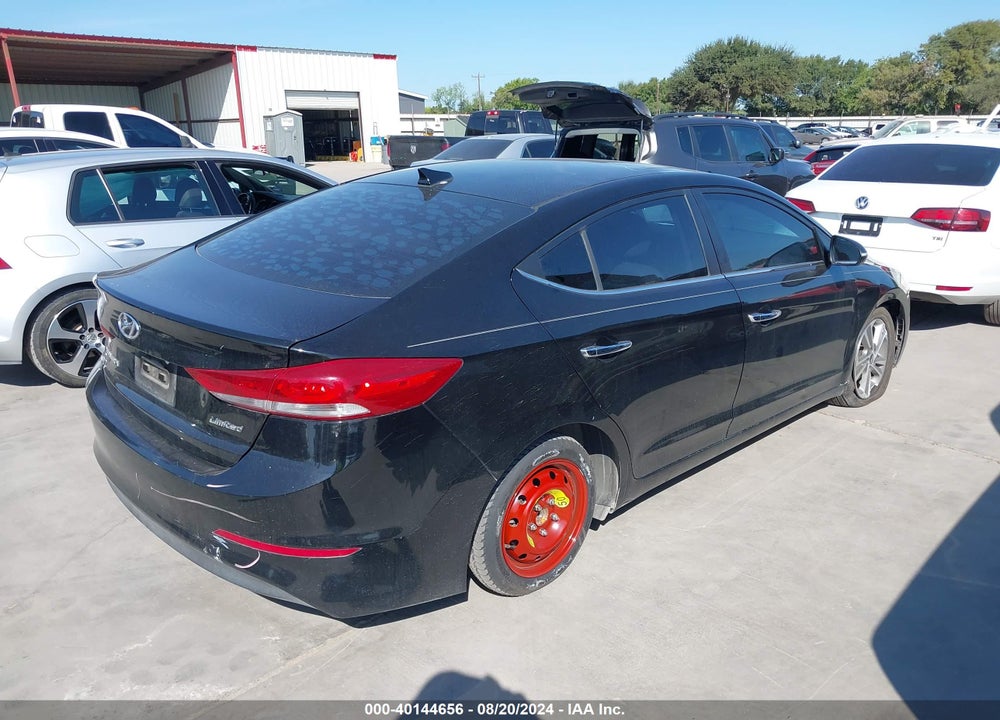 2017 HYUNDAI ELANTRA LIMITED VIN: KMHD84LF9HU332858