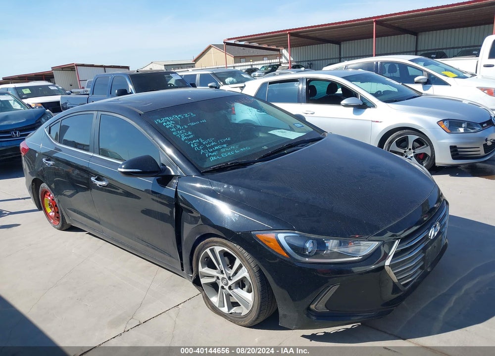 2017 HYUNDAI ELANTRA LIMITED VIN: KMHD84LF9HU332858
