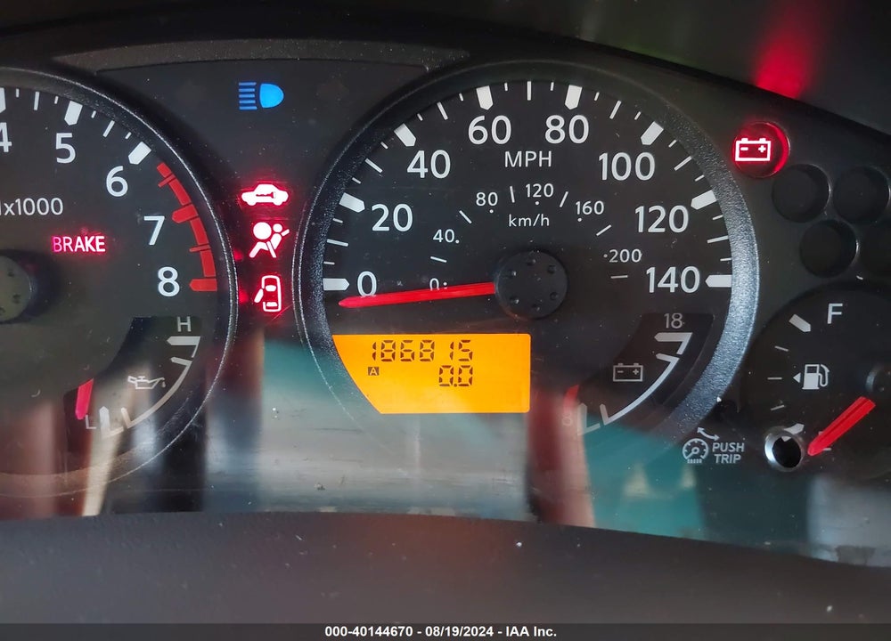 2008 NISSAN XTERRA S VIN: 5N1AN08U28C539173