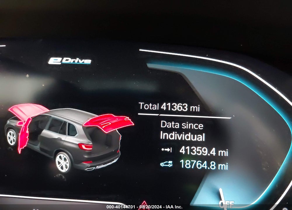 2022 BMW X5 PHEV XDRIVE45E VIN: 5UXTA6C06N9K13030