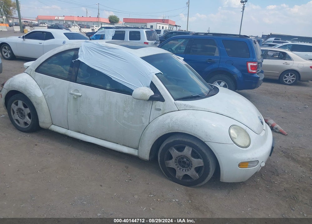 2001 VOLKSWAGEN NEW BEETLE GLS 1.8L TURBO VIN: 3VWCC21CX1M419414