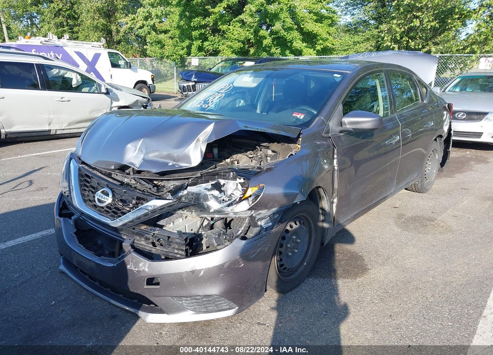 2017 NISSAN SENTRA S VIN: 3N1AB7AP6HY282720