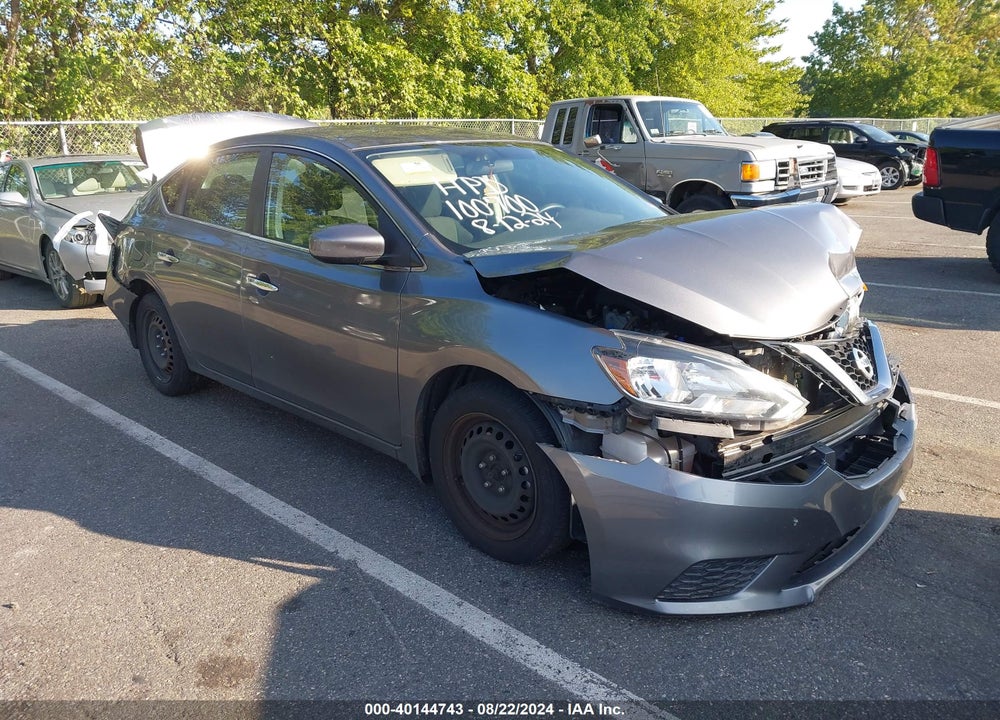 2017 NISSAN SENTRA S VIN: 3N1AB7AP6HY282720