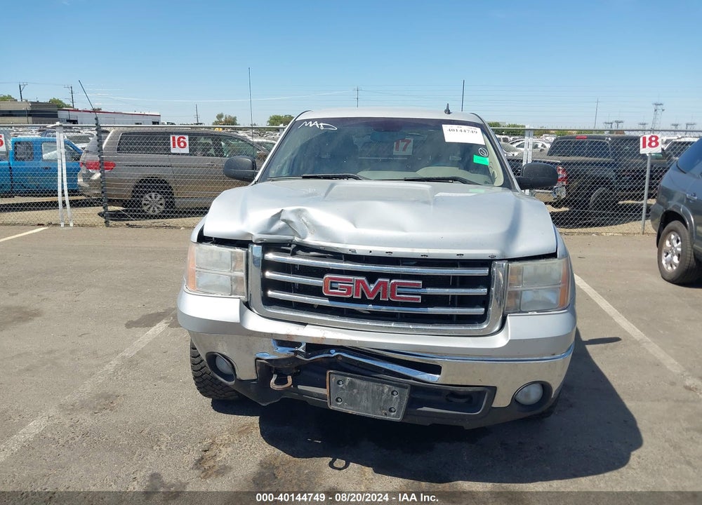 2013 GMC SIERRA 1500 SLE VIN: 1GTR2VE74DZ307158