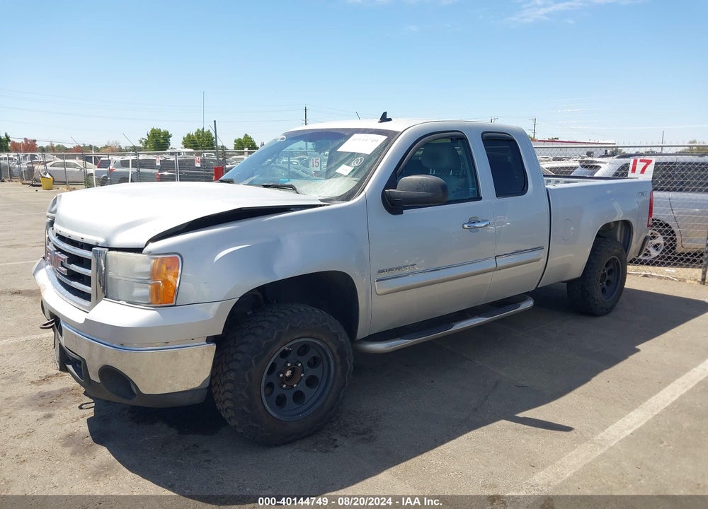 2013 GMC SIERRA 1500 SLE VIN: 1GTR2VE74DZ307158