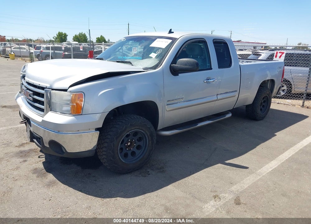 2013 GMC SIERRA 1500 SLE VIN: 1GTR2VE74DZ307158