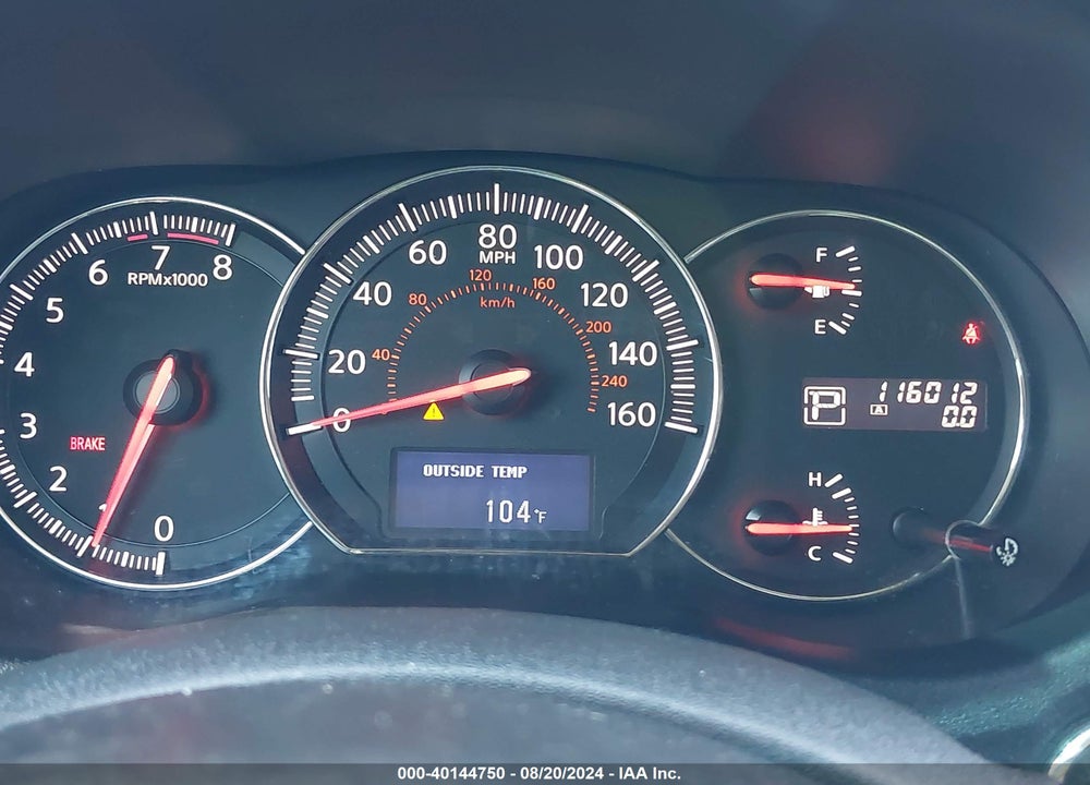 2012 NISSAN MAXIMA 3.5 SV VIN: 1N4AA5AP4CC866044