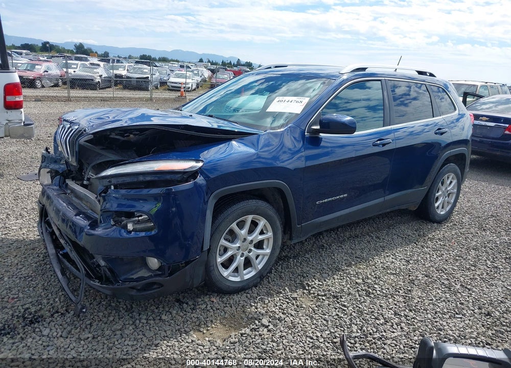 2018 JEEP CHEROKEE LATITUDE FWD VIN: 1C4PJLCB7JD611499