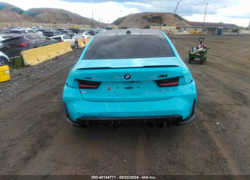 2024 BMW M3 COMPETITION XDRIVE VIN: WBS43AY03RFT23013