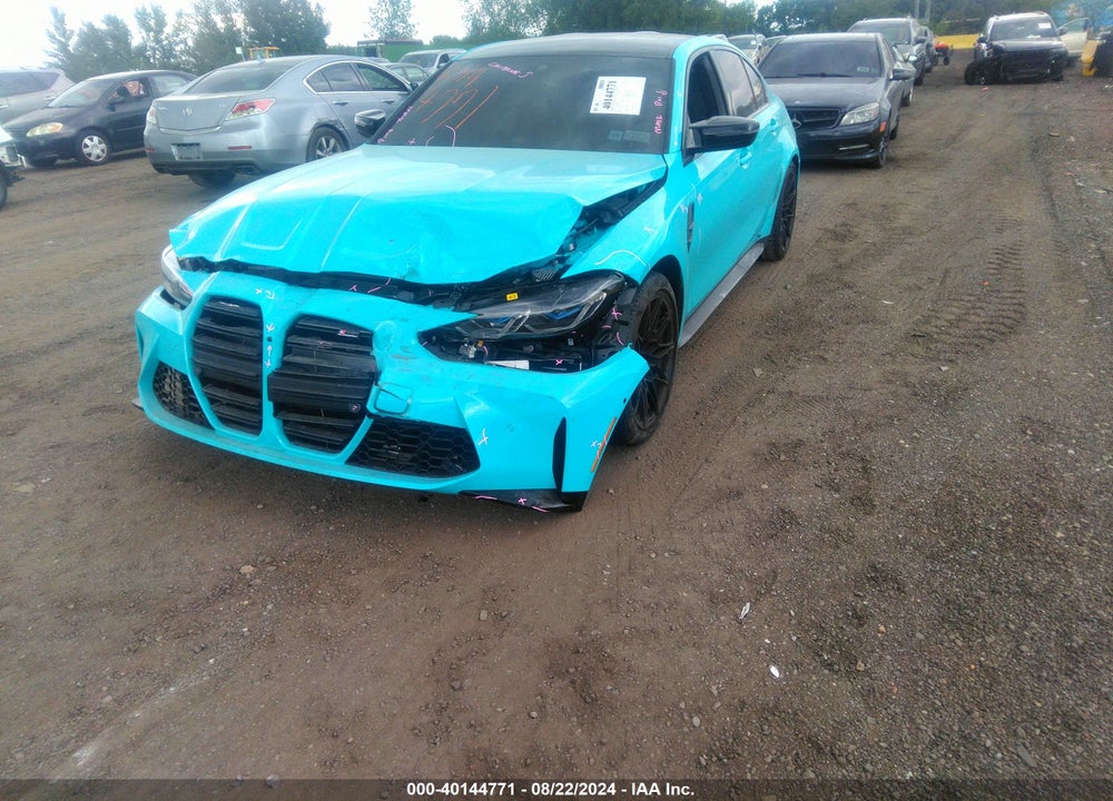 2024 BMW M3 COMPETITION XDRIVE VIN: WBS43AY03RFT23013