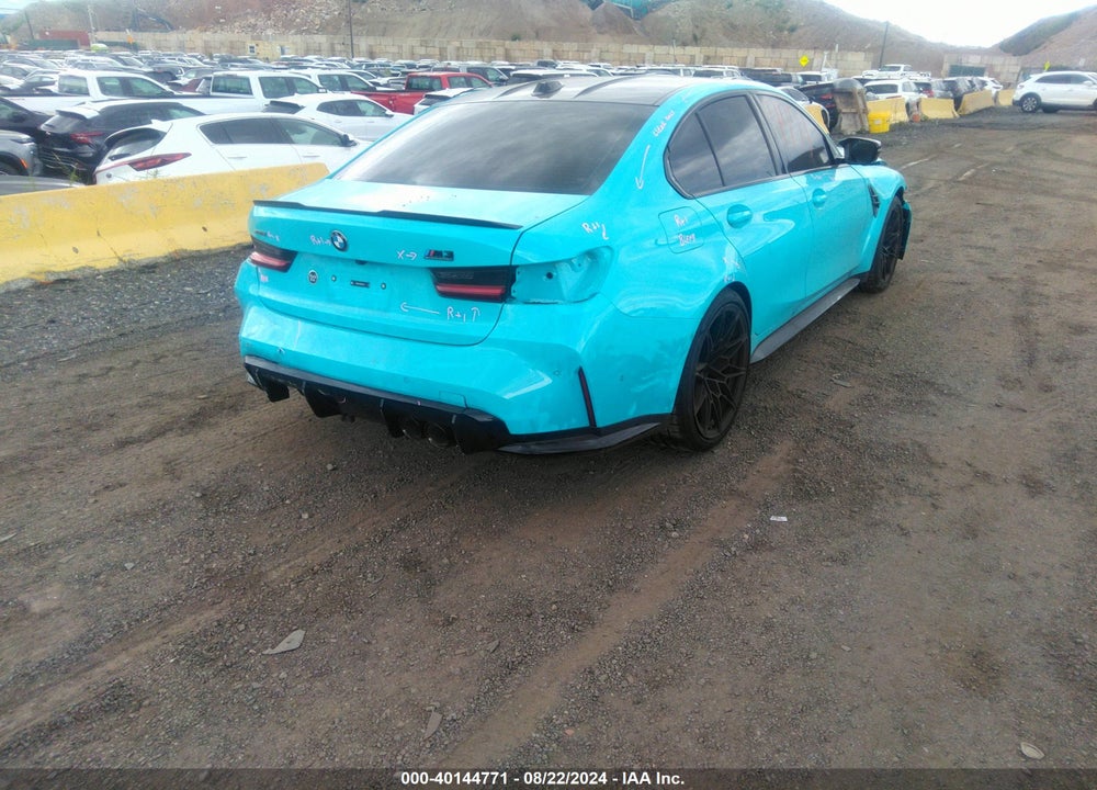 2024 BMW M3 COMPETITION XDRIVE VIN: WBS43AY03RFT23013