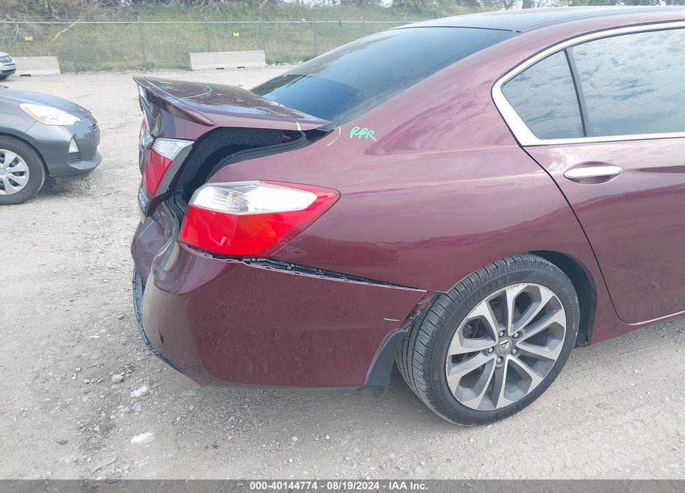 2014 HONDA ACCORD SPORT VIN: 1HGCR2F58EA136963