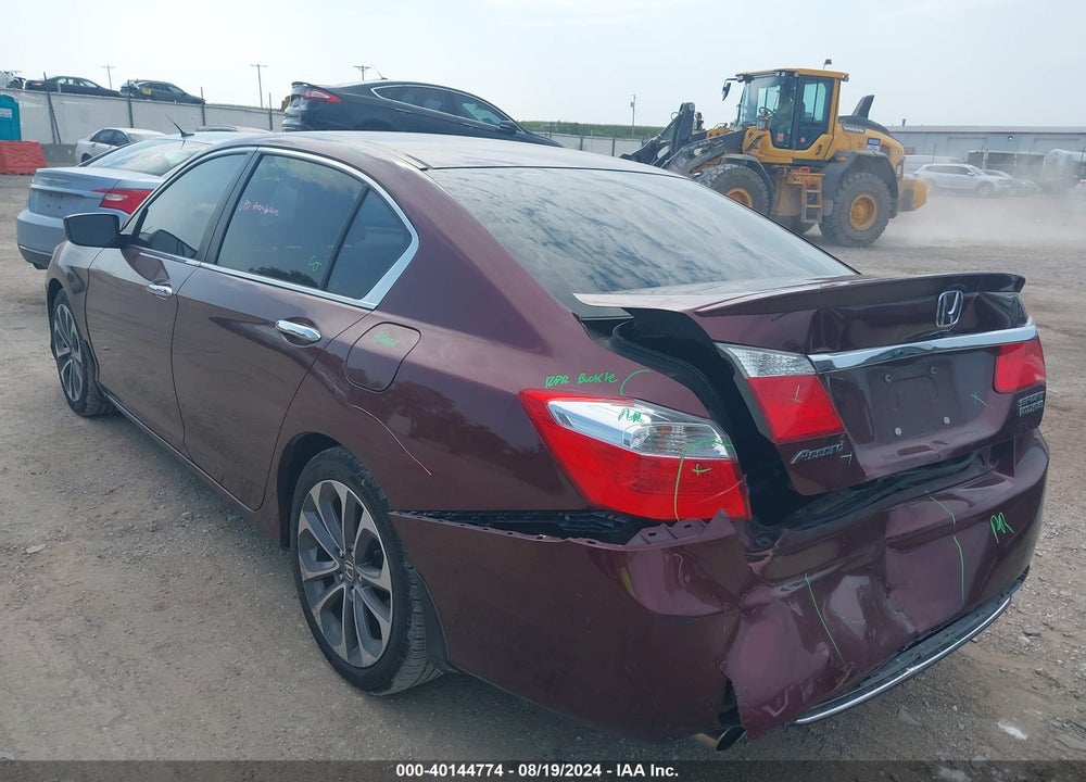 2014 HONDA ACCORD SPORT VIN: 1HGCR2F58EA136963
