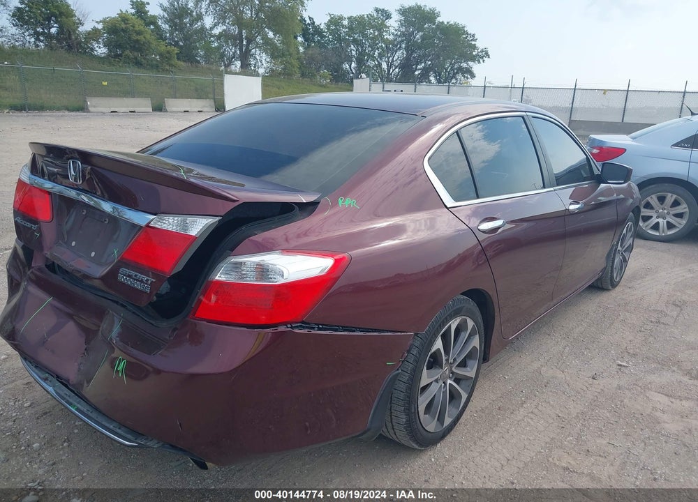 2014 HONDA ACCORD SPORT VIN: 1HGCR2F58EA136963