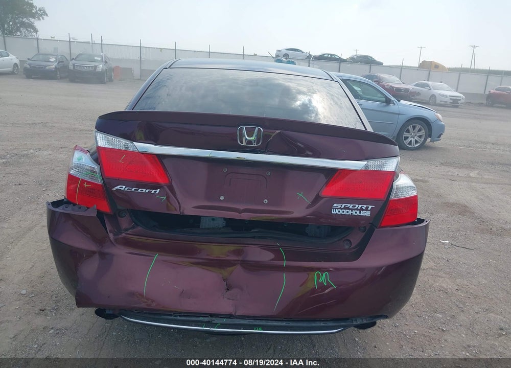 2014 HONDA ACCORD SPORT VIN: 1HGCR2F58EA136963