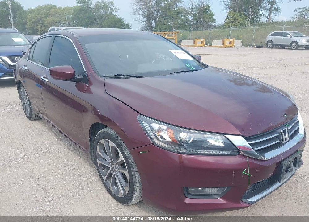 2014 HONDA ACCORD SPORT VIN: 1HGCR2F58EA136963