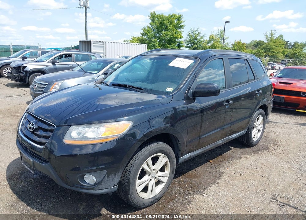 2010 HYUNDAI SANTA FE SE VIN: 5NMSH4AG6AH387207
