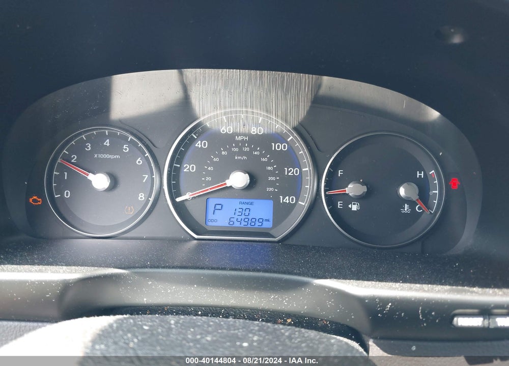 2010 HYUNDAI SANTA FE SE VIN: 5NMSH4AG6AH387207
