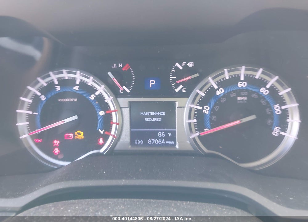 2019 TOYOTA 4RUNNER SR5 VIN: JTEZU5JR7K5194419