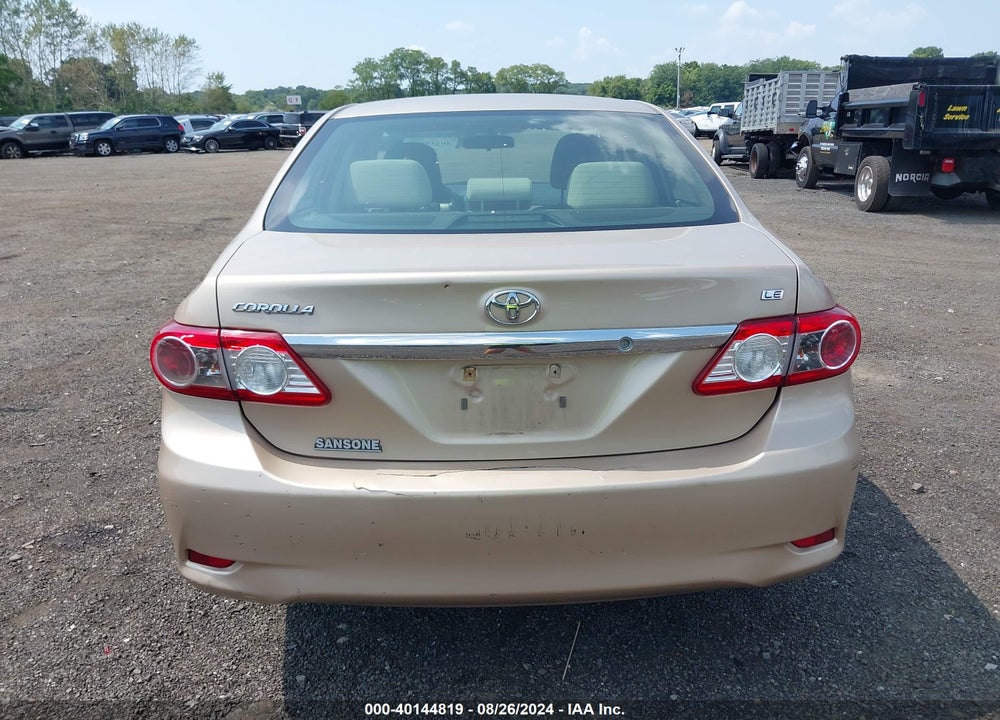 2012 TOYOTA COROLLA LE VIN: 2T1BU4EE2CC895879